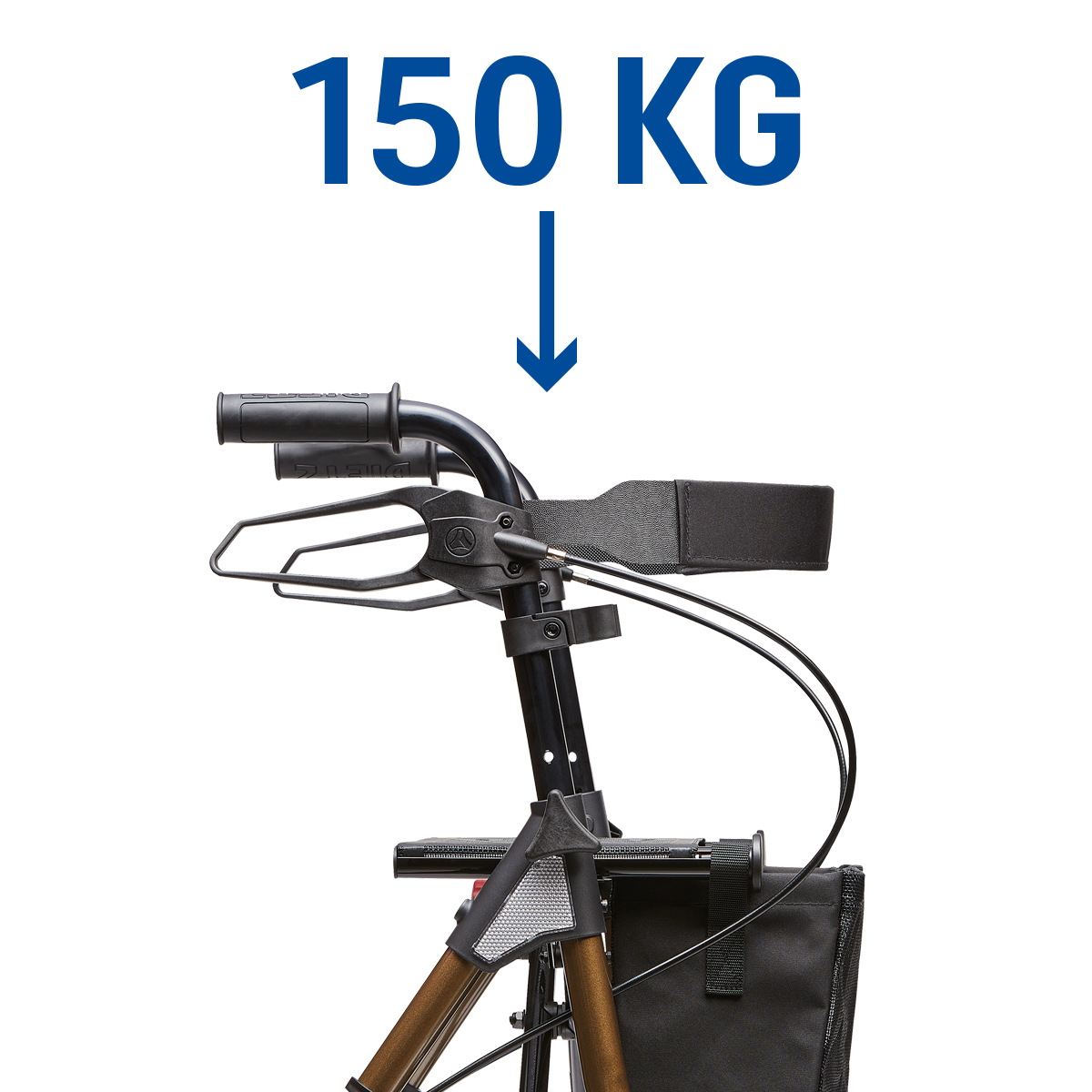 Belastbarkeit Leichtgewicht-Rollator TAiMA
