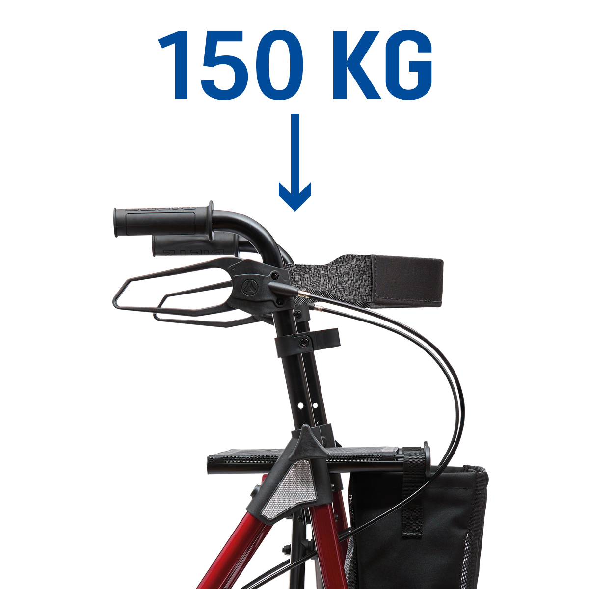 Belastbarkeit Leichtgewicht-Rollator TAiMA